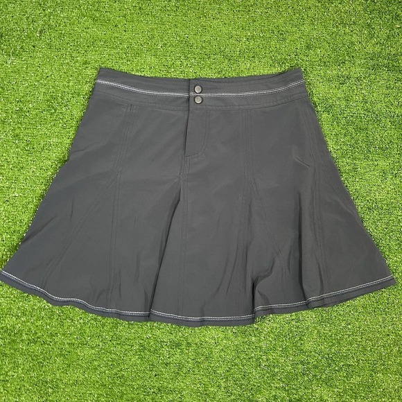 Pleated Golf Skirt SZ 4 Gray Lightweight Title Nine Tennis Skirt Swingtastic EUC - Picture 1 of 5